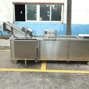 Vegetable blanching production line