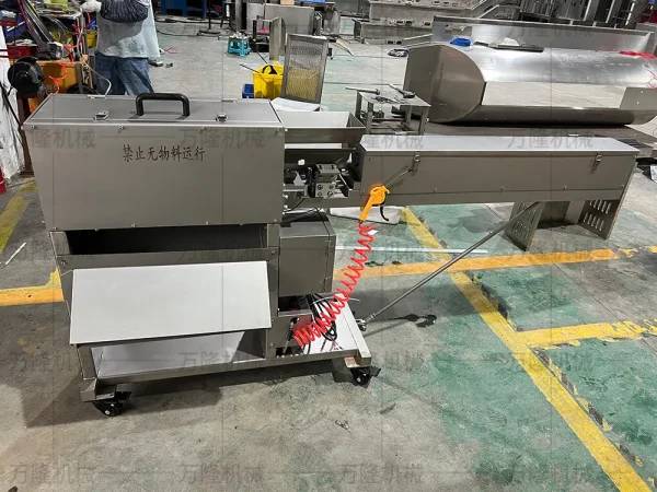 Carrot peeling machine