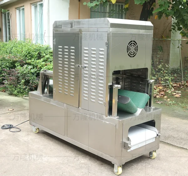 Melon and fruit peeling machine