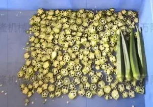 Okra cutter