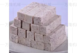 Taro strip cutting machine