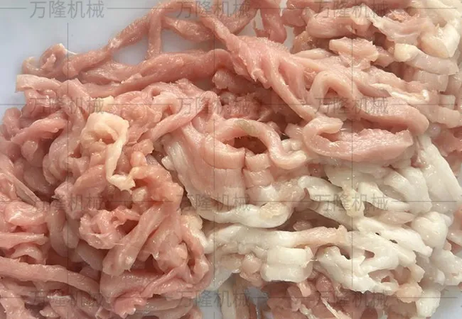 Meat cutting machine