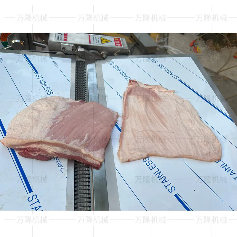 Pork peeling machine