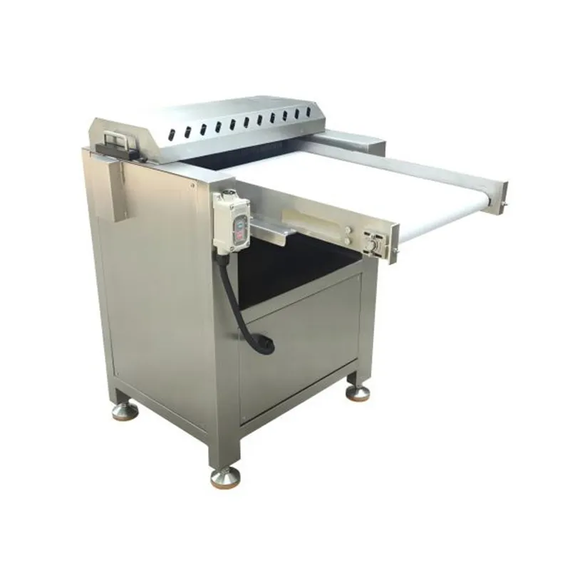 Fish skin shredder