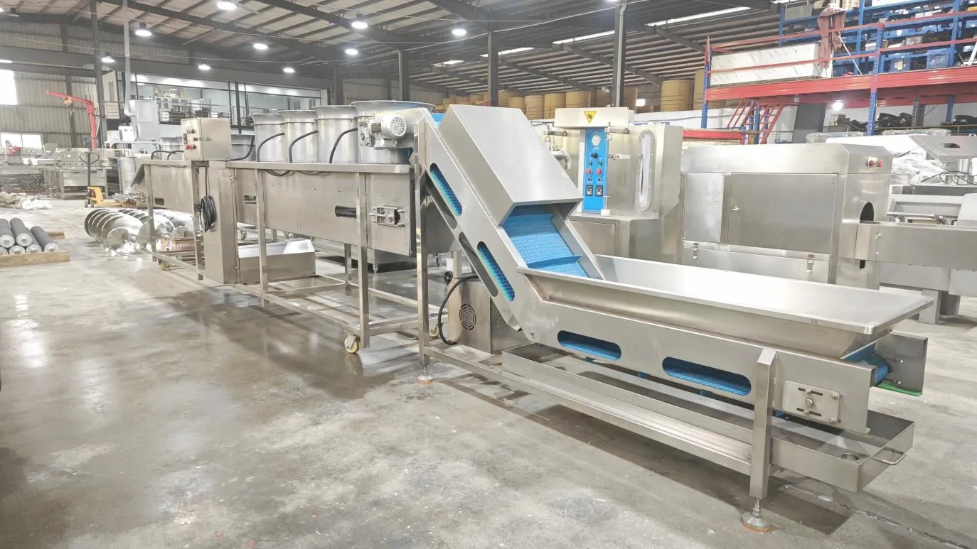 Blanching production line