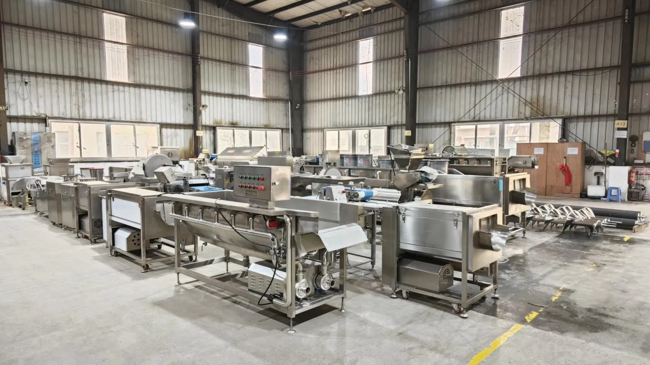 Cleaning production line