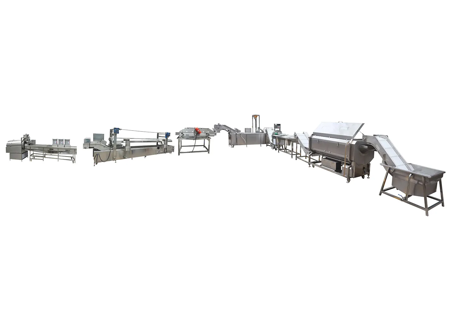 Potato production line