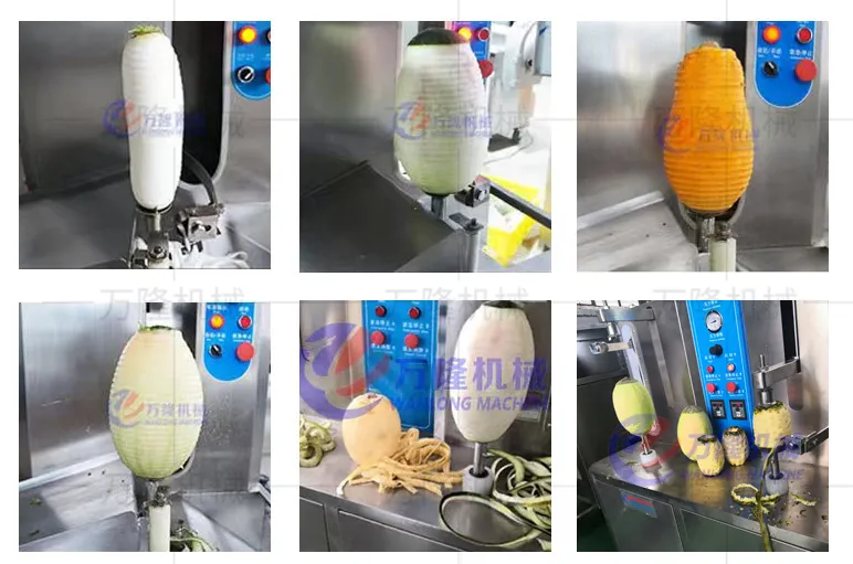 automatic fruit peeling machine