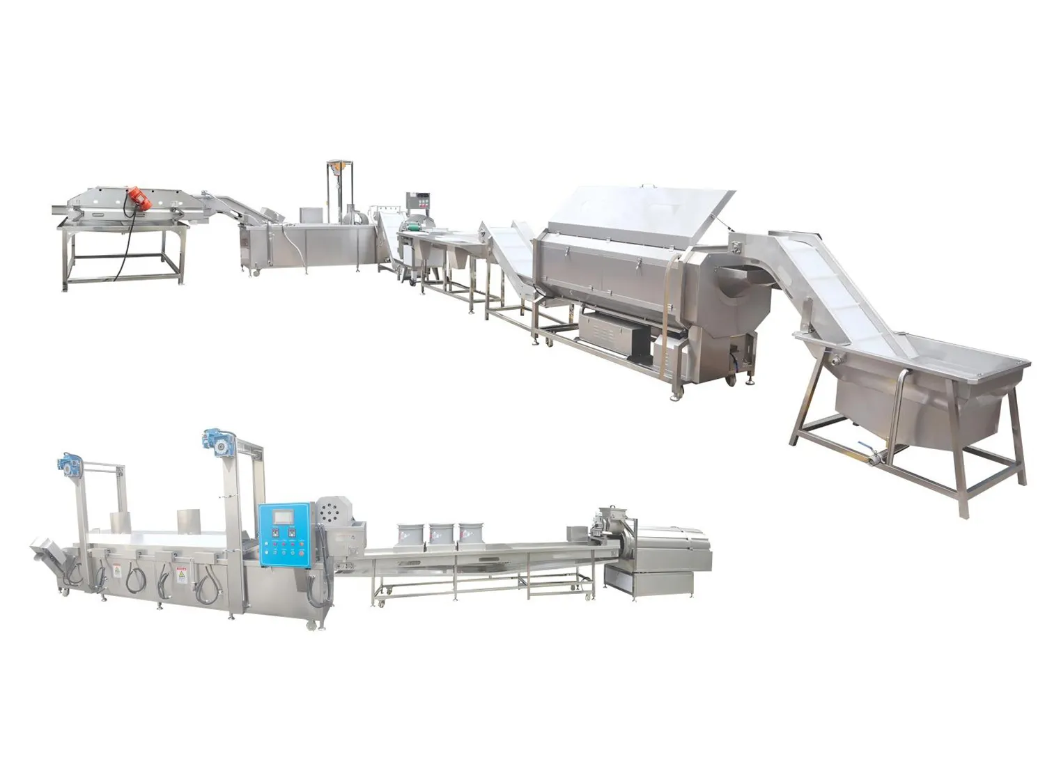 potato processing machinery