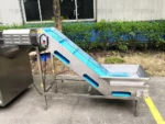 spiral cleaning and peeling machine