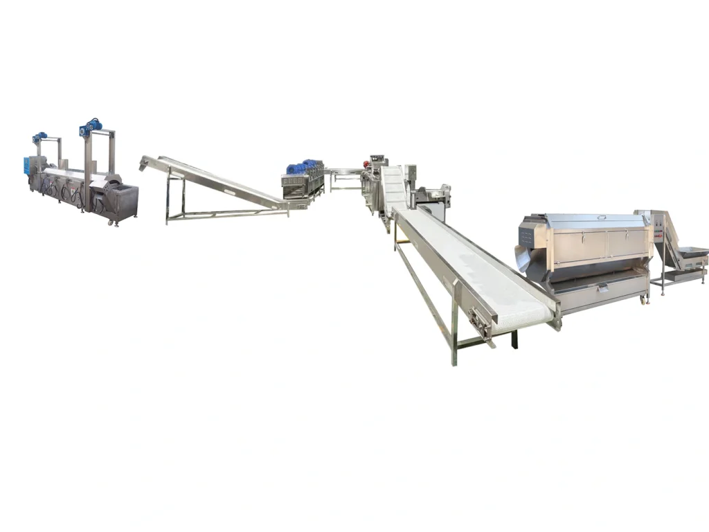 food frying production line