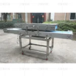 parallel slicing machine for meat