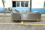 meat blanching production line