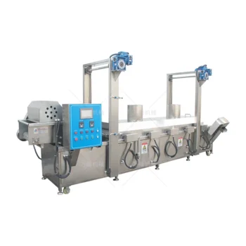 potato frying production line