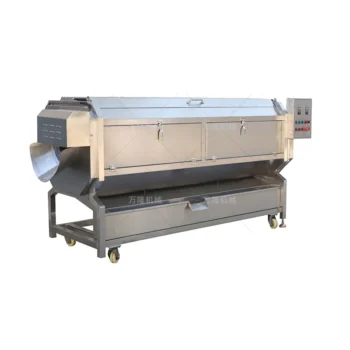 potato frying production line