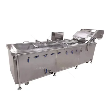 potato frying production line
