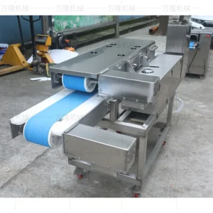 parallel slicing machine for meat