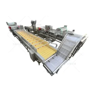 cleaning and impurity removal production line