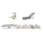 corn washing and blanching production line