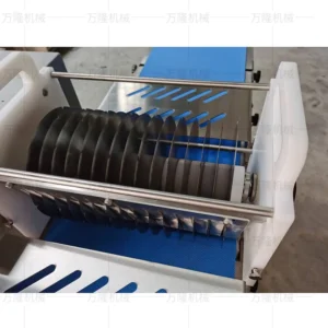 cutting frozen meat machine