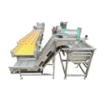 cleaning and impurity removal production line