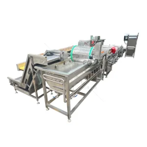 cleaning and impurity removal production line