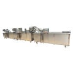 meat and vegetable blanching production line