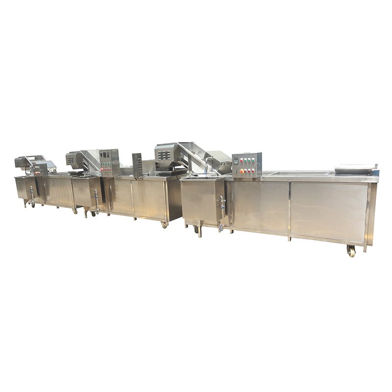 meat and vegetable blanching production line meat and vegetable blanching production line