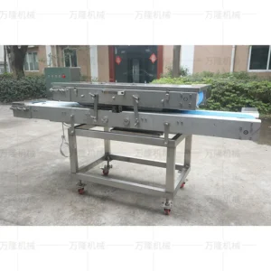 parallel slicing machine for meat