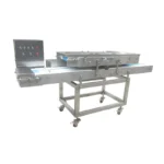 parallel slicing machine for meat