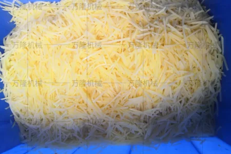 potato shreds blanching machine